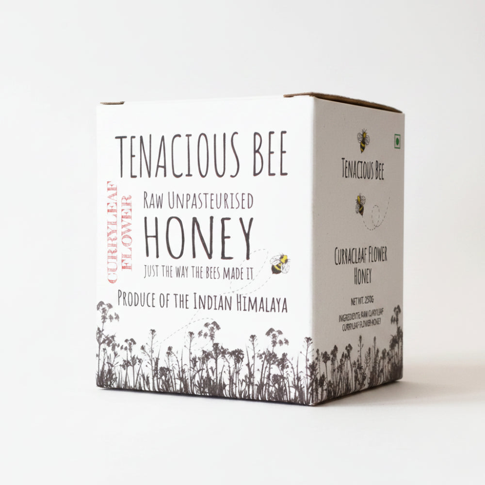 Tenacious Bees Raw Unpasteurised Curryleaf Flower Honey
