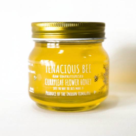 Tenacious Bees Raw Unpasteurised Curryleaf Flower Honey