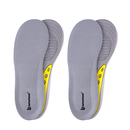 Betterhood Dual Gel Insoles All-Day Comfort Orthotic Gel Shoe Inserts for Men & Women