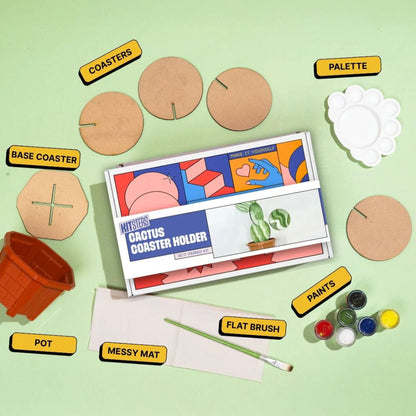 Kitsters DIY Cactus Coaster Holder Kit