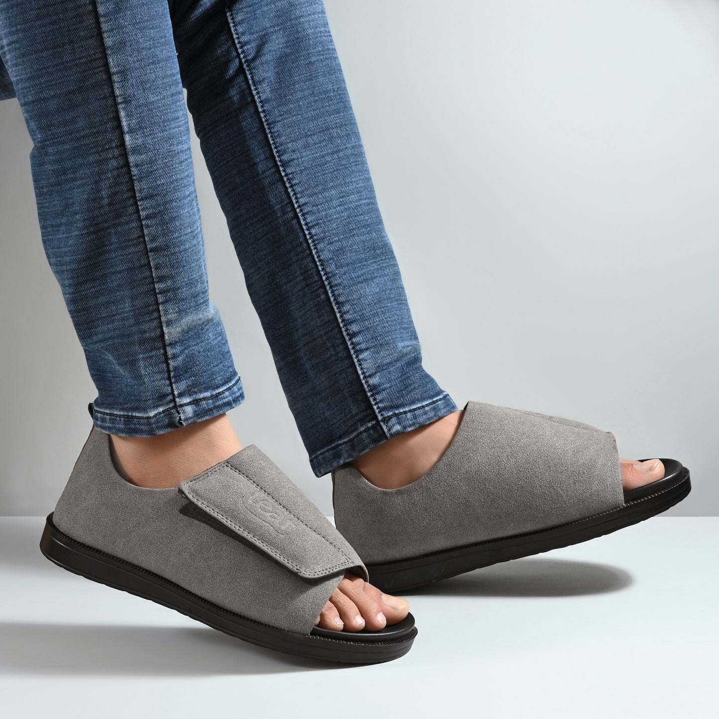 Leaf Ortho Diabetic Comfy-Pro Buddy Sandal for reduction of burning and loss of sensation. 1 Strap