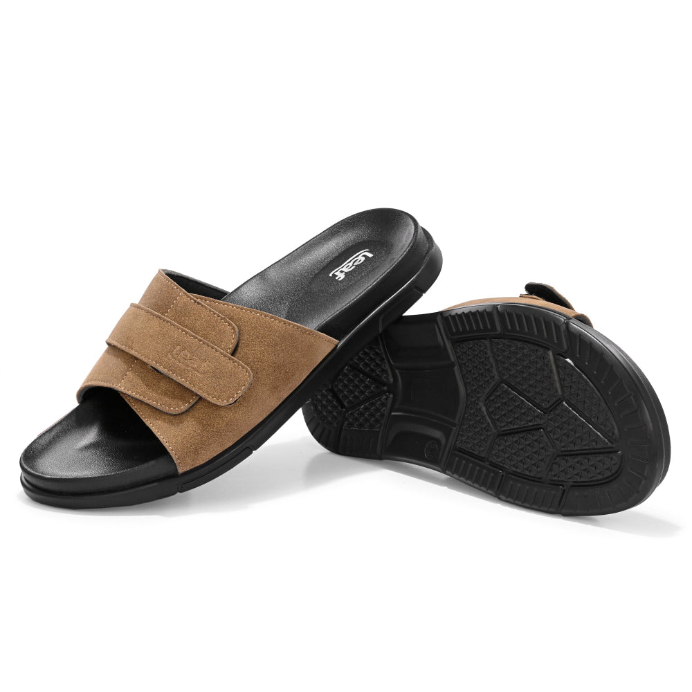 Leaf Ortho High Compression Single Strap Heel Pain and Swelling Care Slippers Unisex