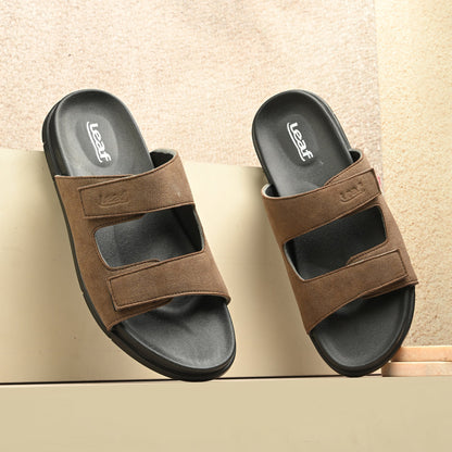 Leaf High Compression Double Strap Heel Pain and Swelling Care Slippers Unisex