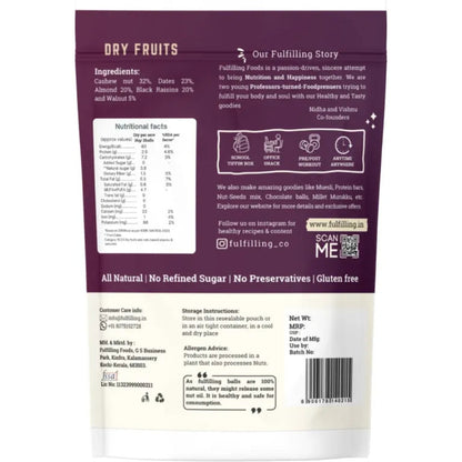 Fulfilling Foods Dry Fruit Energy Balls