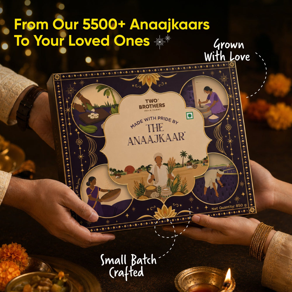 Two Brothers India Farms The Anaajkaar Diwali Gift Hamper