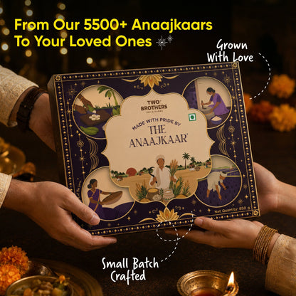 Two Brothers India Farms The Anaajkaar Diwali Gift Hamper