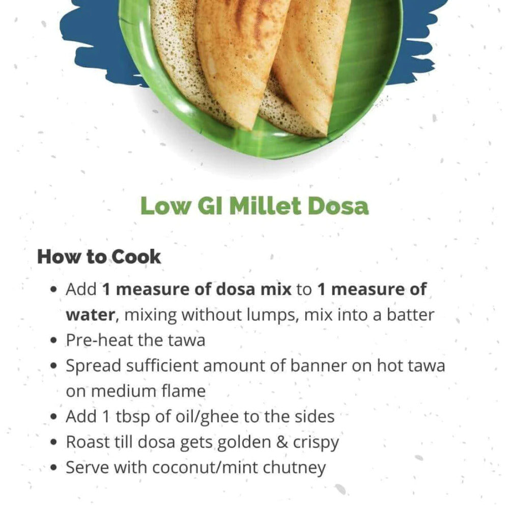 Sugar Watchers Instant Dosa Mix, Diabetic Friendly