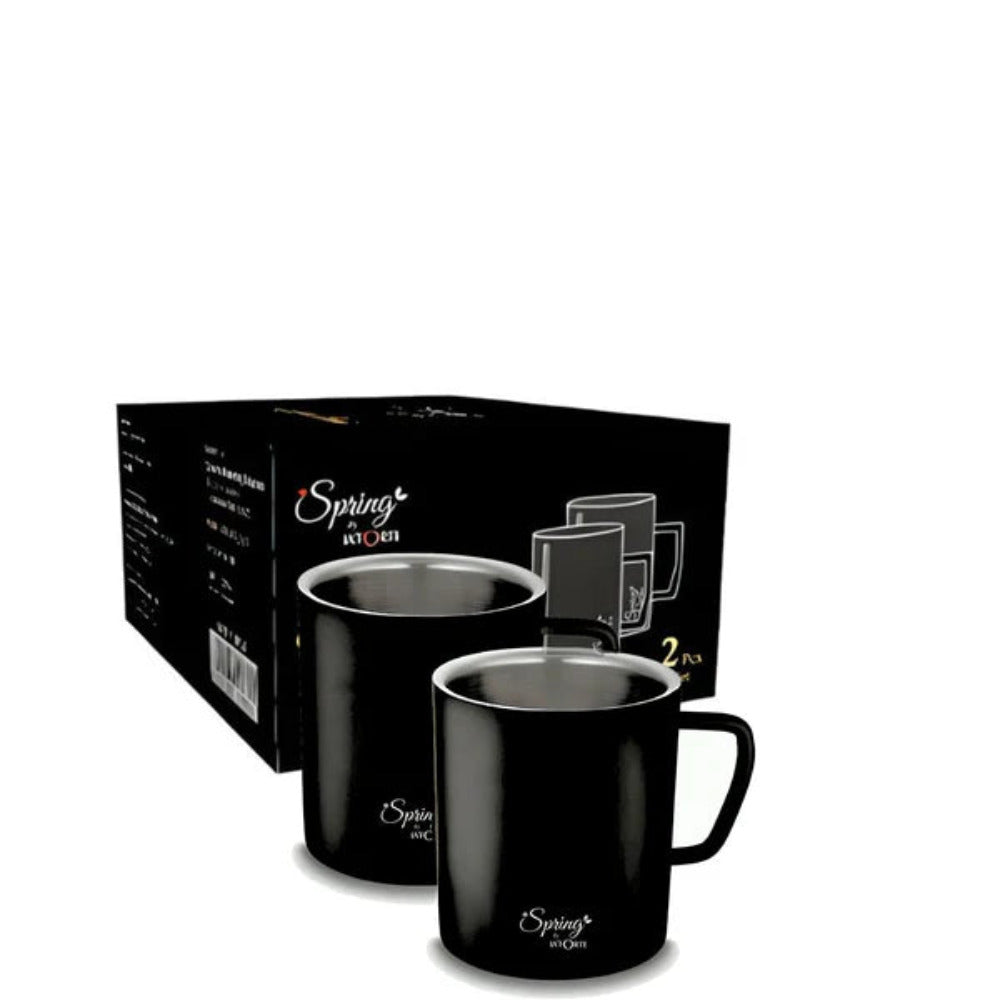 LA' FORTE Stainless Steel Coffee and Tea Mugs