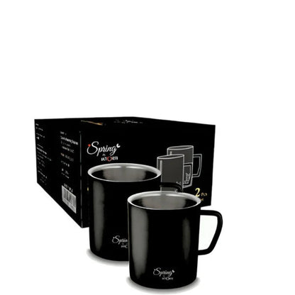 LA' FORTE Stainless Steel Coffee and Tea Mugs