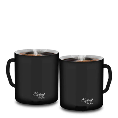 LA' FORTE Stainless Steel Coffee and Tea Mugs