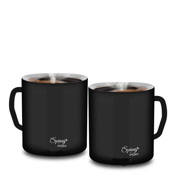 LA' FORTE Stainless Steel Coffee and Tea Mugs