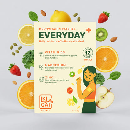 Ikigai Everyday+ Multivitamin Patches Pack of 12