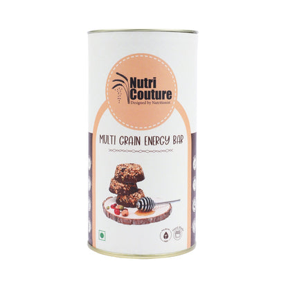 Nutri Couture Multi Grain Energy Bars (Sweetened with Honey)