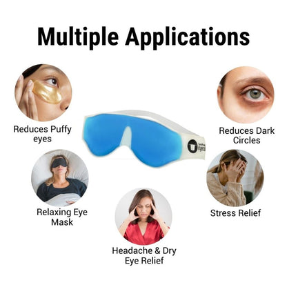 Sand Puppy Eye Mask With Cooling Gel (Pack of 2)