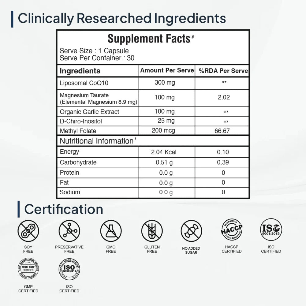 Miduty Happy Heart  Liposomal CoQ10