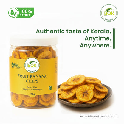 Bites Of Kerala Fruit Banana Chips 120 g