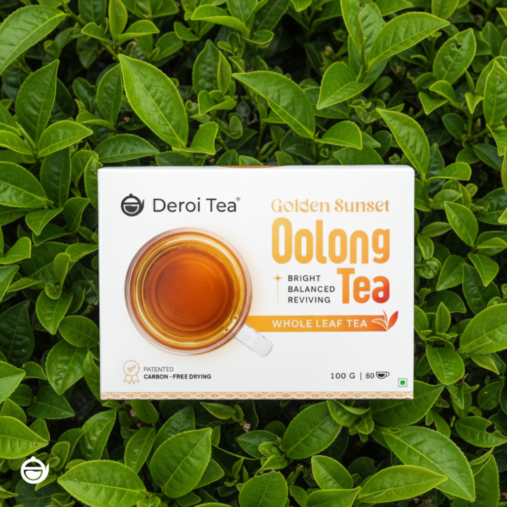 Deroi Tea Golden Sunset Oolong Tea (Fruity & Aromatic)