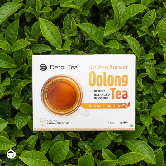 Deroi Tea's Golden Sunset Oolong Tea (Fruity & Aromatic)