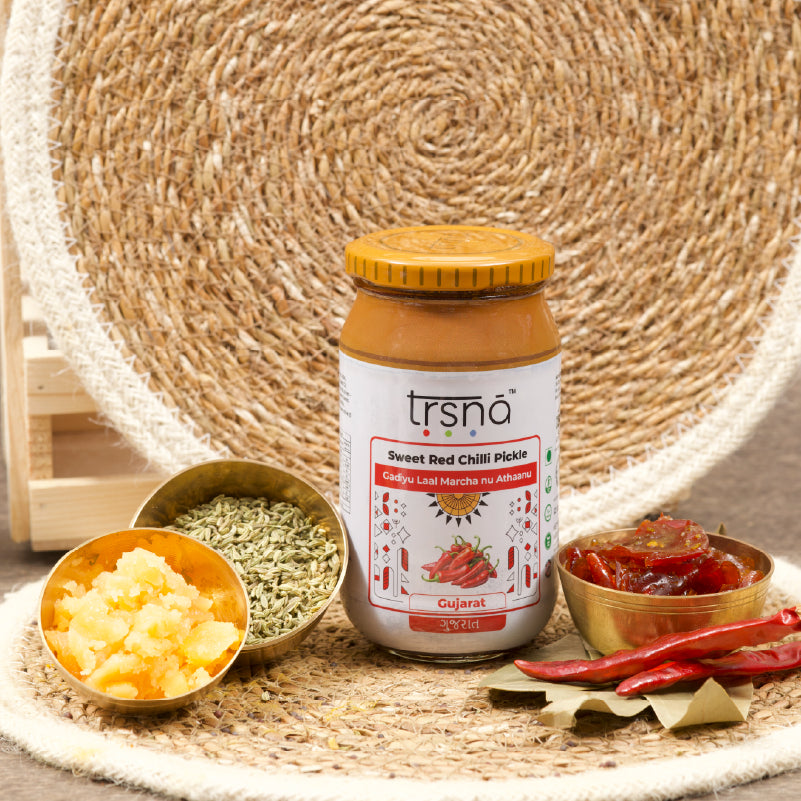 Trsna Sweet Red Chilli Pickle