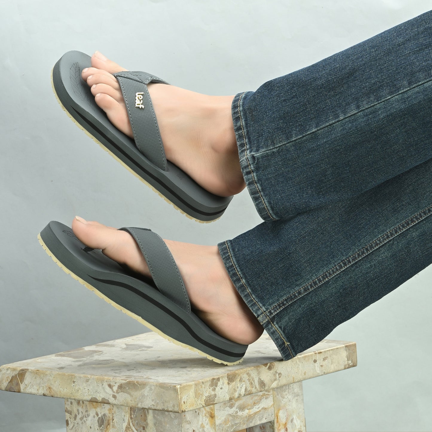 Leaf Ortho FlatFeet and Knee pain relief Slippers - Unisex
