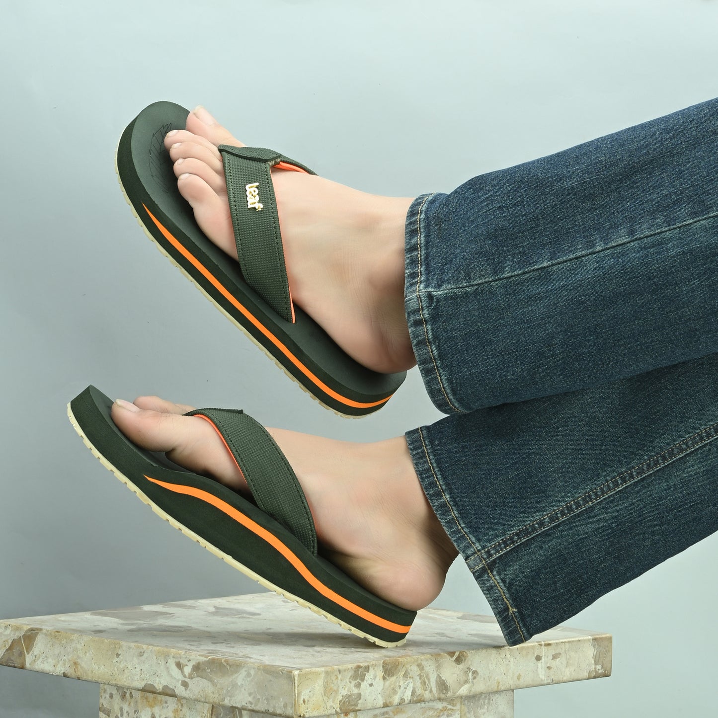 Leaf Ortho FlatFeet and Knee pain relief Slippers - Unisex