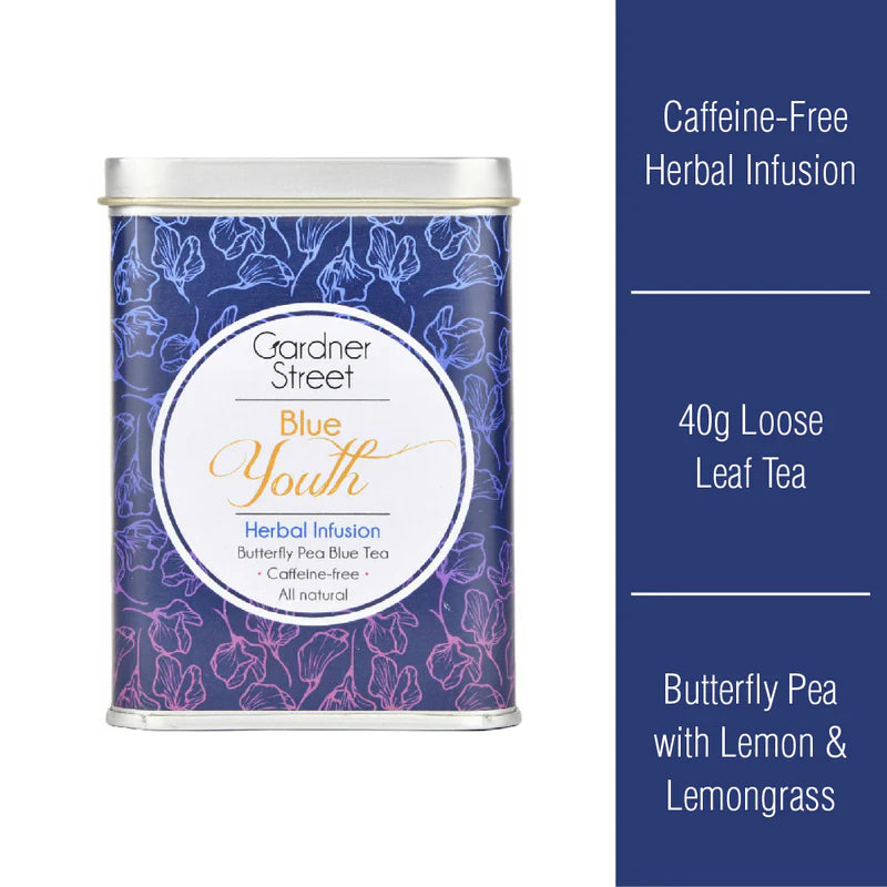 Gardner Street Tea - BLUE YOUTH - 40 GMS LOOSE LEAF TEA