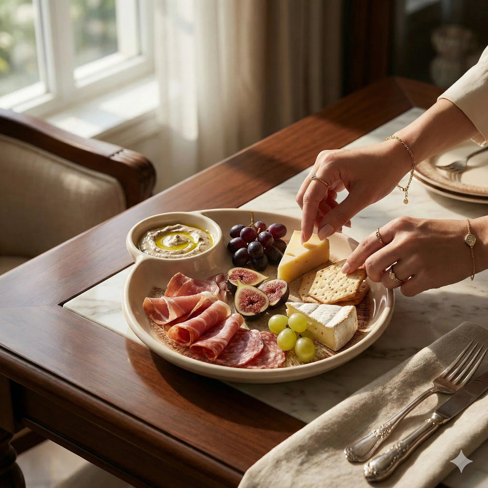 Comfy Homes Divided Serving Platter Set