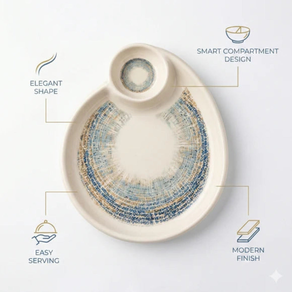 Comfy Homes Divided Serving Platter Set
