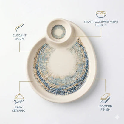 Comfy Homes Divided Serving Platter Set