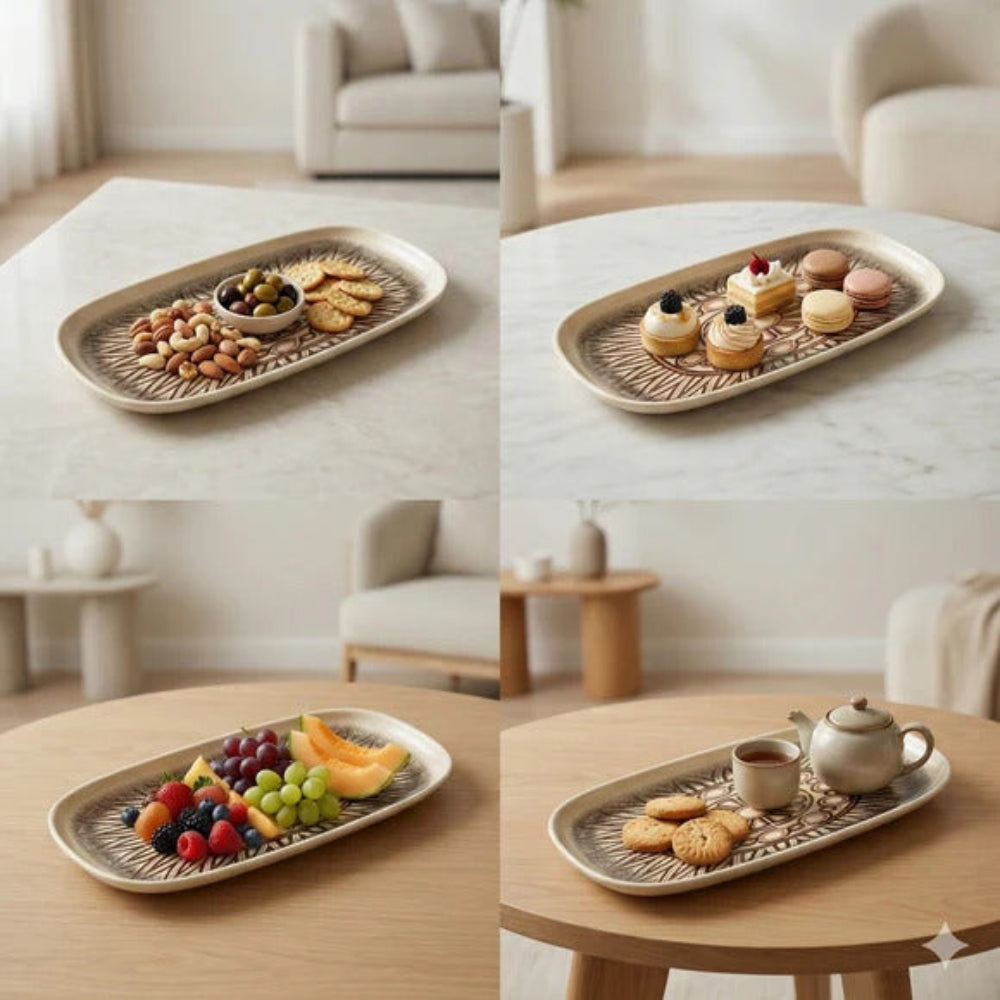 Comfy Homes Serving Platter - 9"