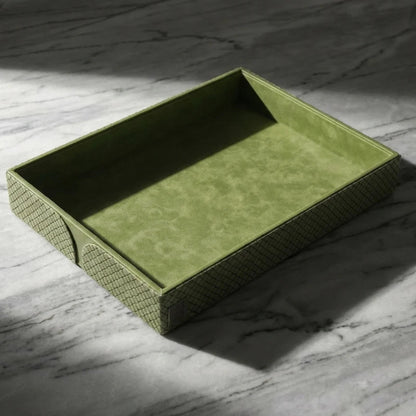 Comfy Homes The Infinite Use Tray Premium Handcrafted Vegan Leather Organizer