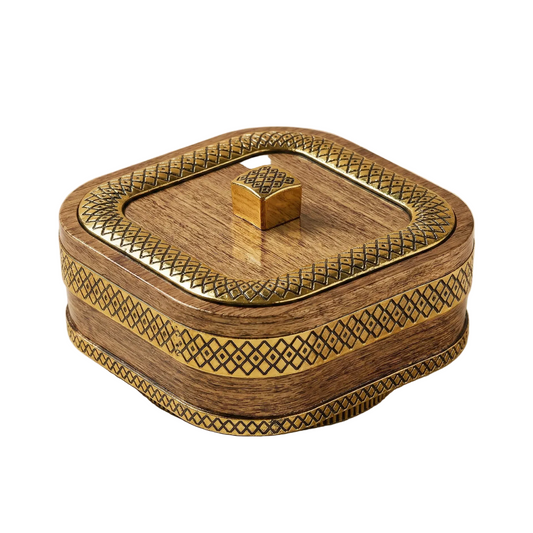 Comfy Homes Revolving Dry Fruit & Snack Storage Box