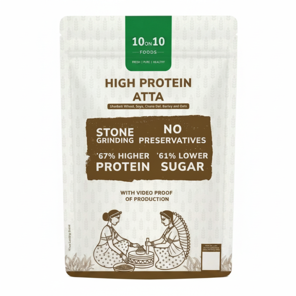 10on10foods High Protein Atta