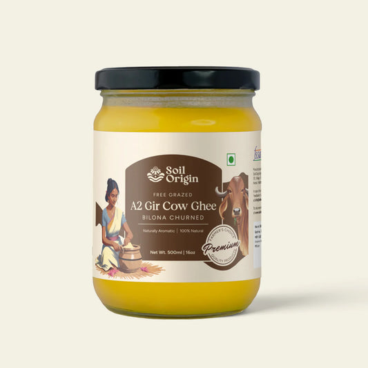 Soil Origin A2 Gir Cow Ghee