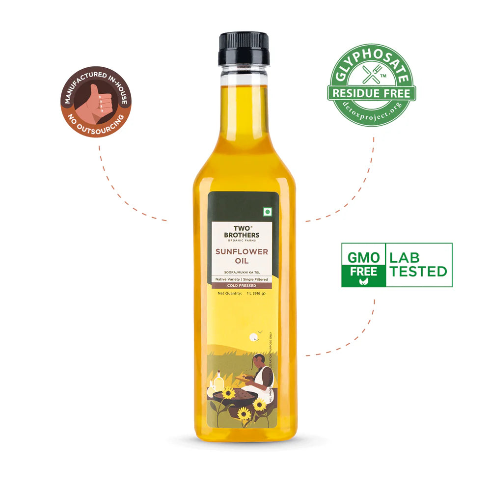 Two Brothers Organic Farms Sunflower Oil