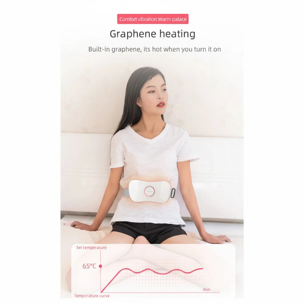 Houzaide Smart Warm Palace Belt - Heating Pad for Cramps & Lower Back Pain