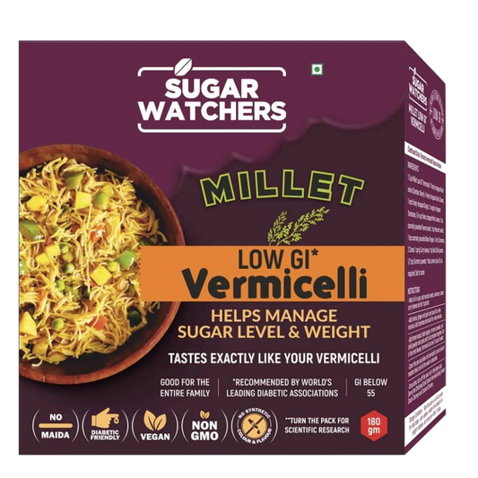 Sugar Watchers Low GI Sevai (Vermicelli), No Maida, Diabetic Friendly