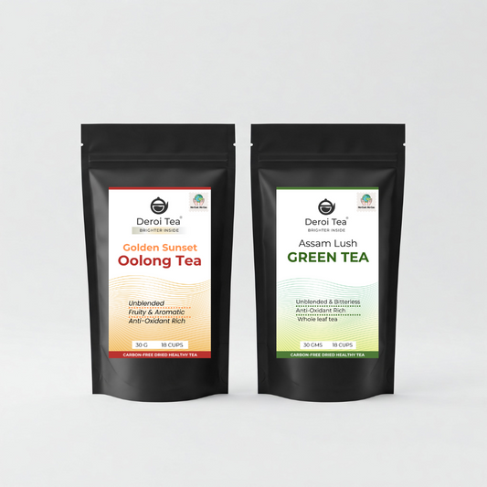 Green & Oolong Tea Trial Combo (2 x 30 gms)