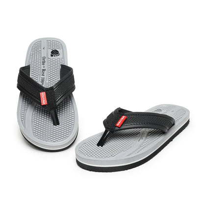Ortho + Rest Orthopedic Men's Flip Flops with Acupressure Footbed