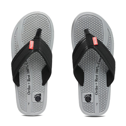 Ortho + Rest Orthopedic Men's Flip Flops with Acupressure Footbed