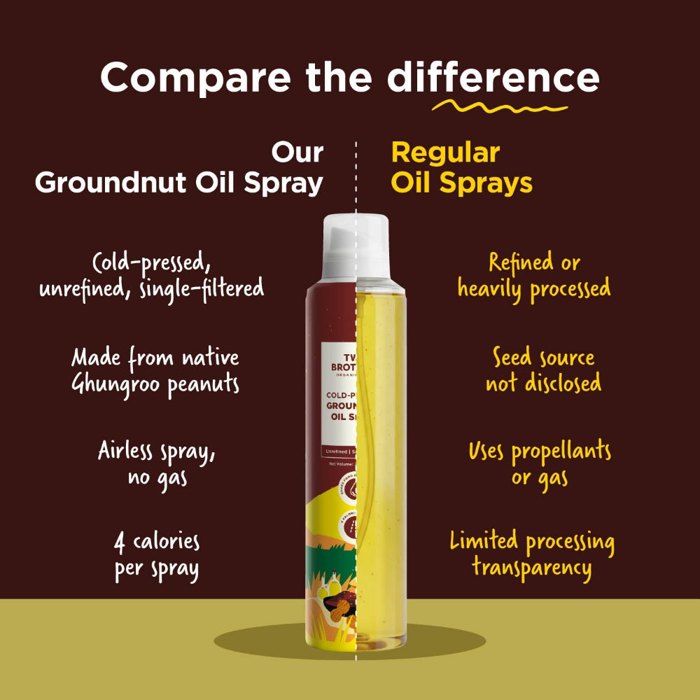 Two Brothers India Farms Groundnut Oil Spray