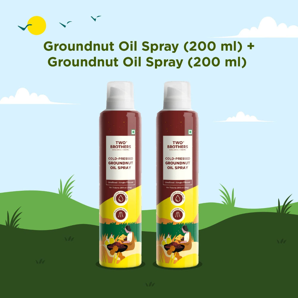 Two Brothers India Farms Groundnut Oil Spray