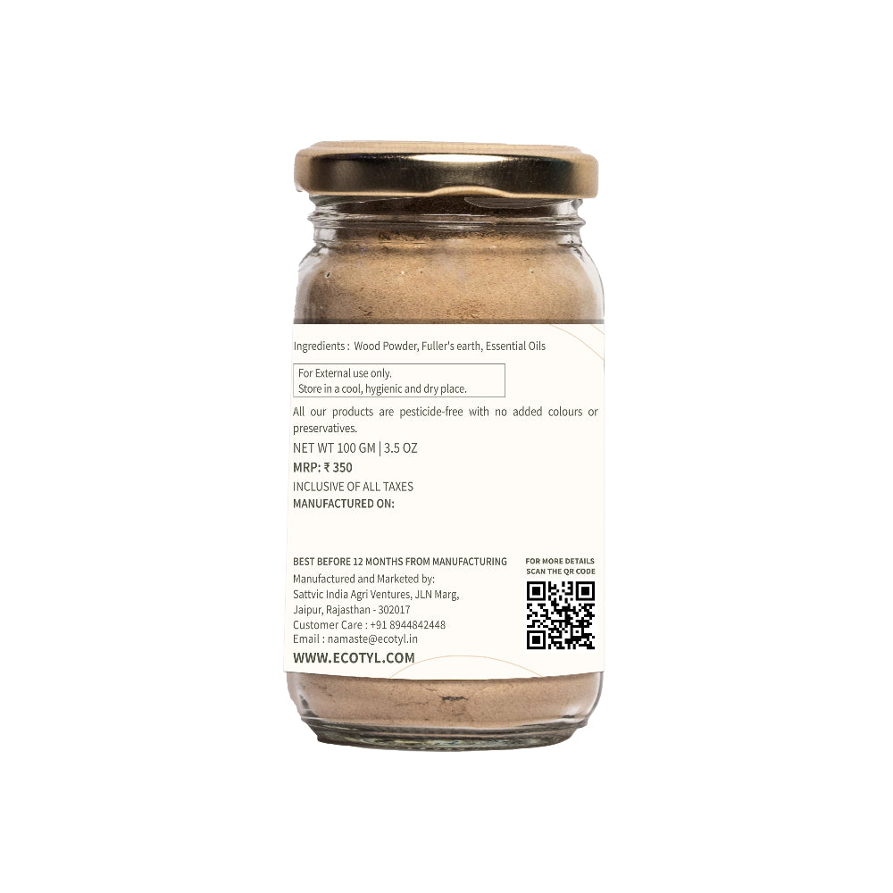Ecotyl Sandal Wood Face Pack Powder