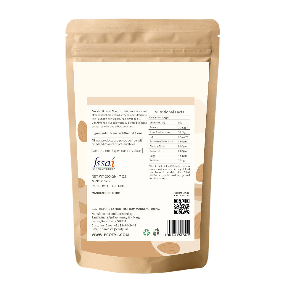 Ecotyl Blanched Almond Flour