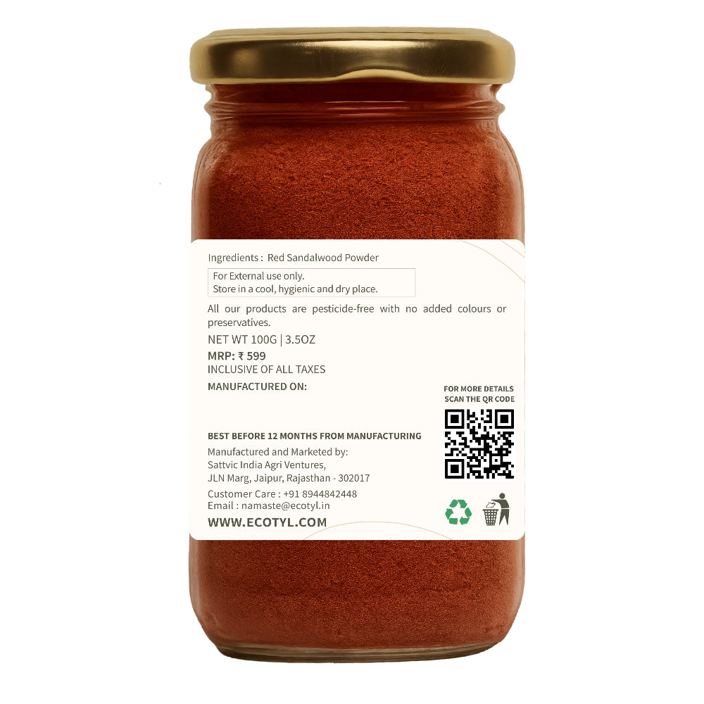 Ecotyl Red Sandalwood Powder