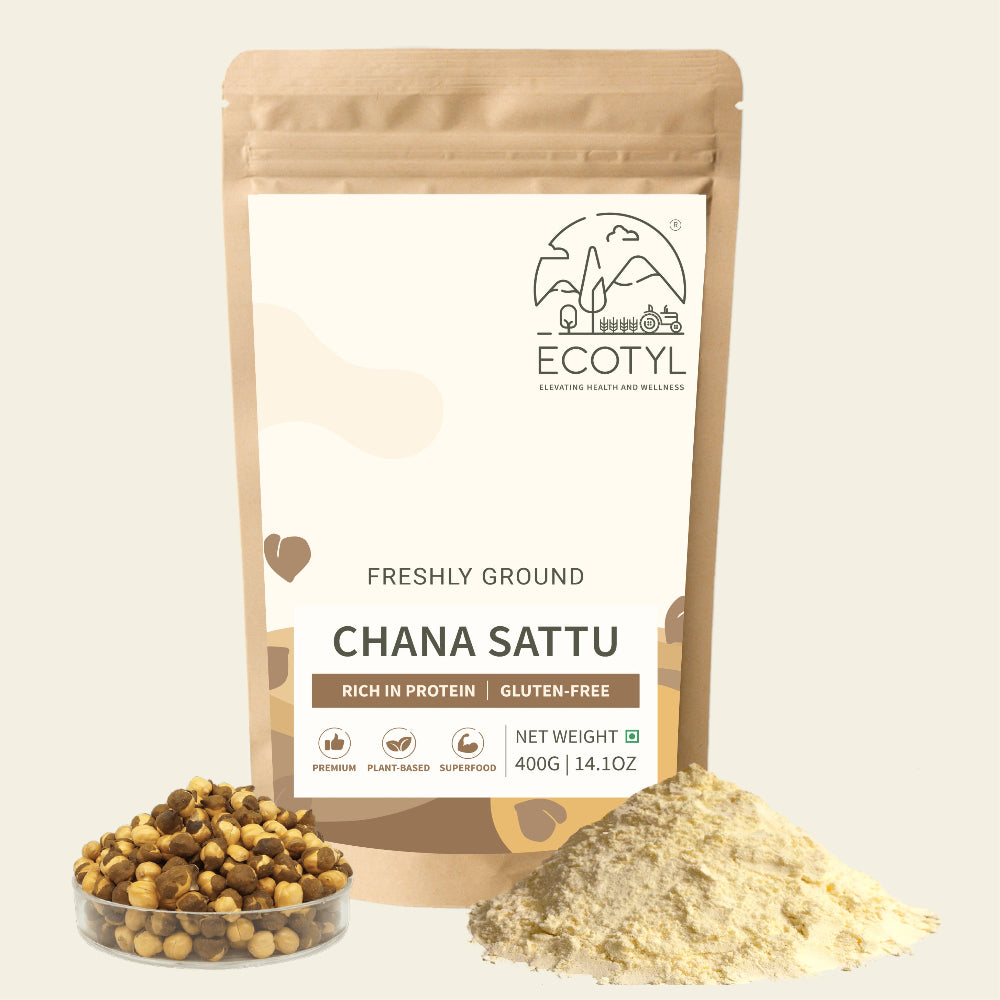 Ecotyl Chana Sattu - Roasted Gram Flour