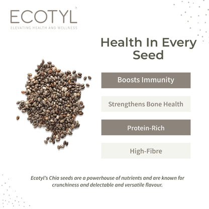 Ecotyl Raw Chia Seeds Raw