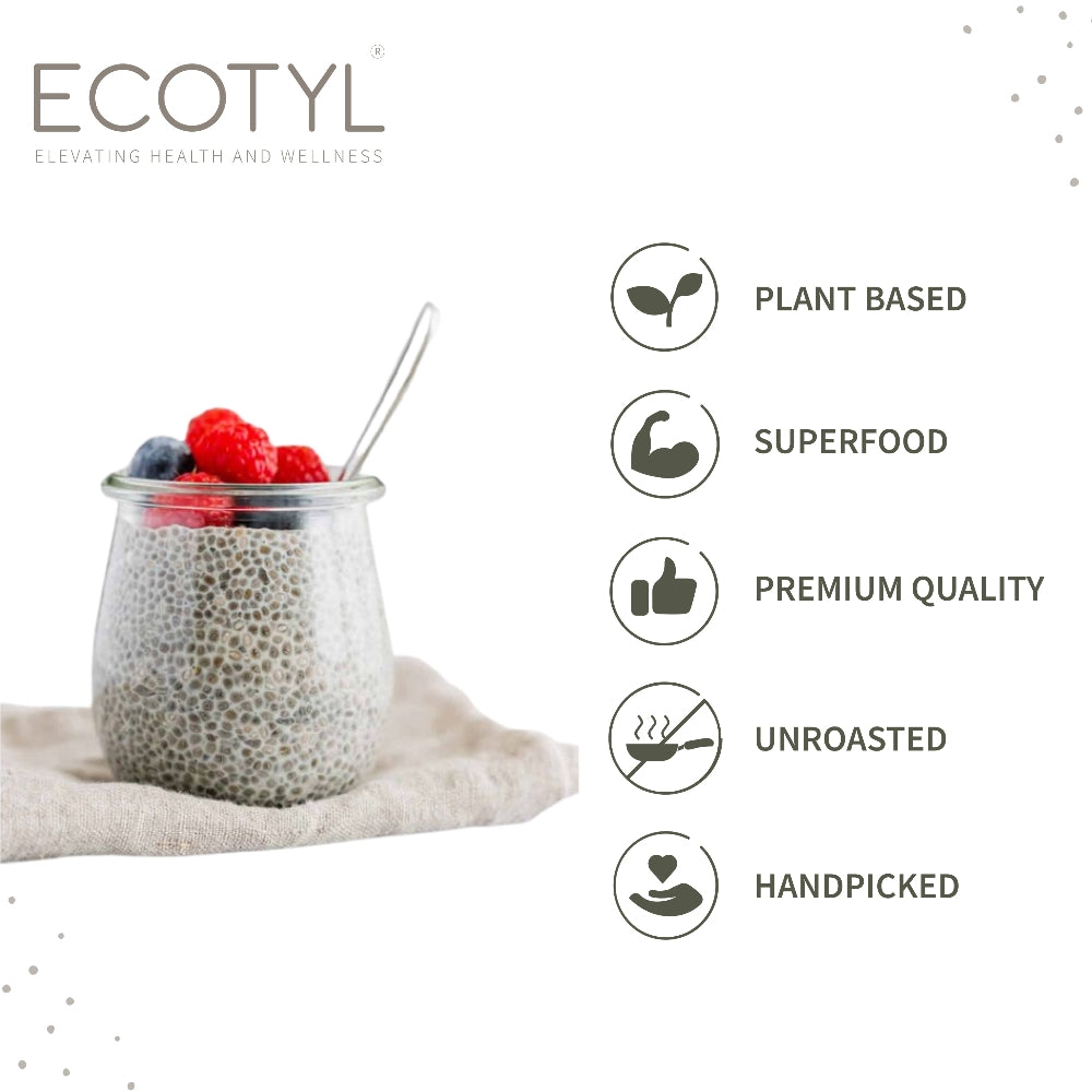 Ecotyl Raw Chia Seeds Raw