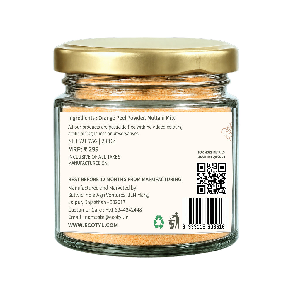 Ecotyl Citrus Radiance Face Pack