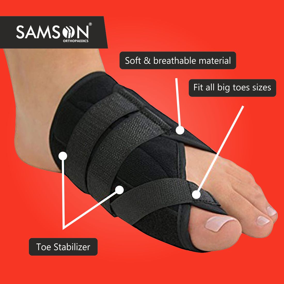 Samson Hallux Valgus Splint (Single)
